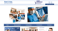 Desktop Screenshot of alvaroarana.com